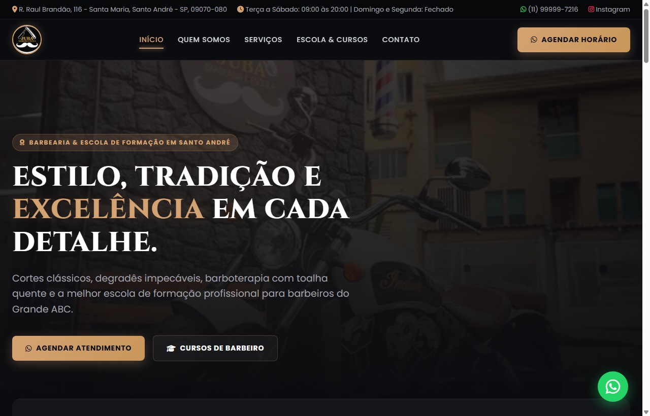 Juba Barbearia & Escola